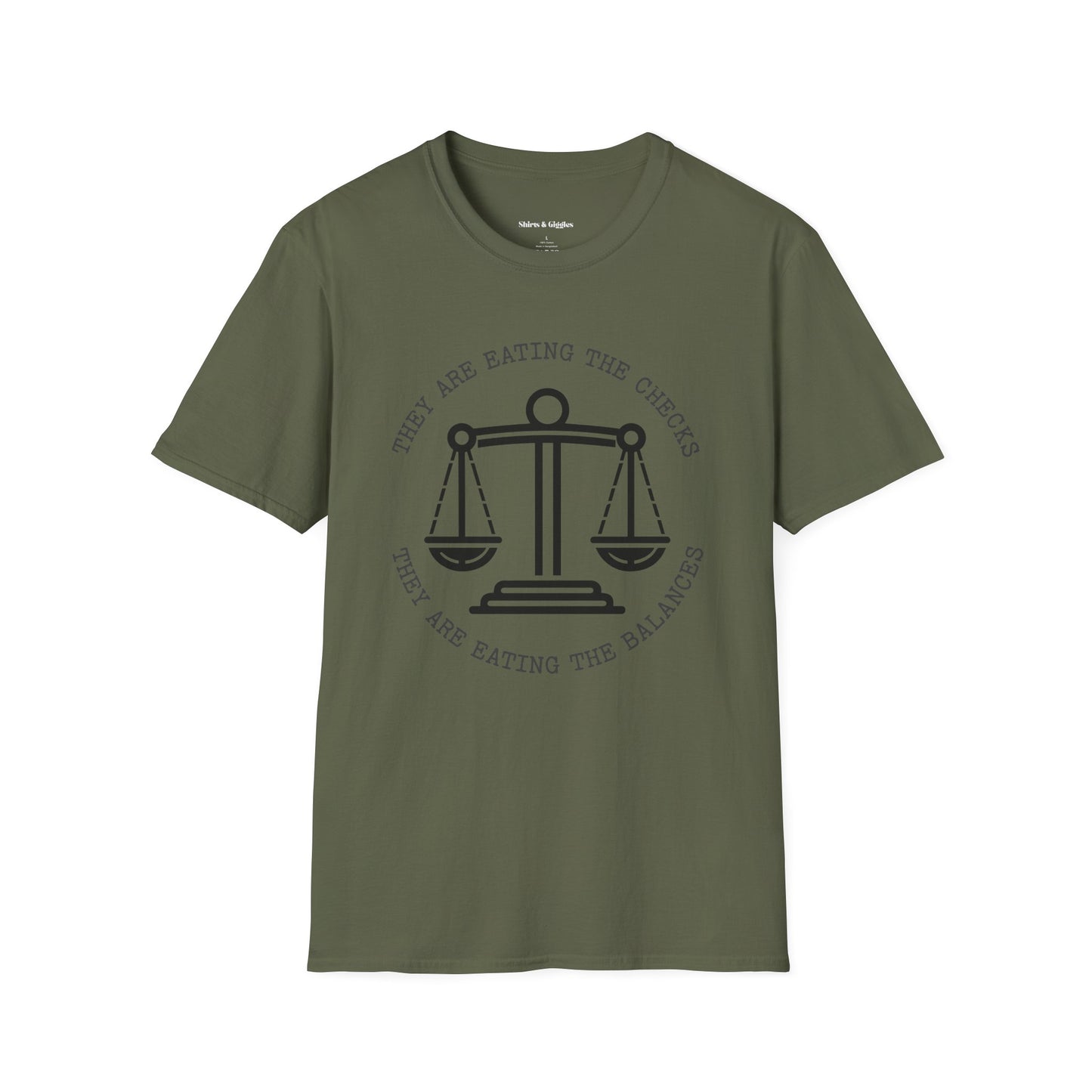 Eating the Checks and Balances - Tee