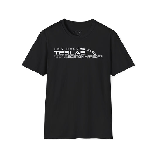 Tesla's into the Boston Harbor - Tee