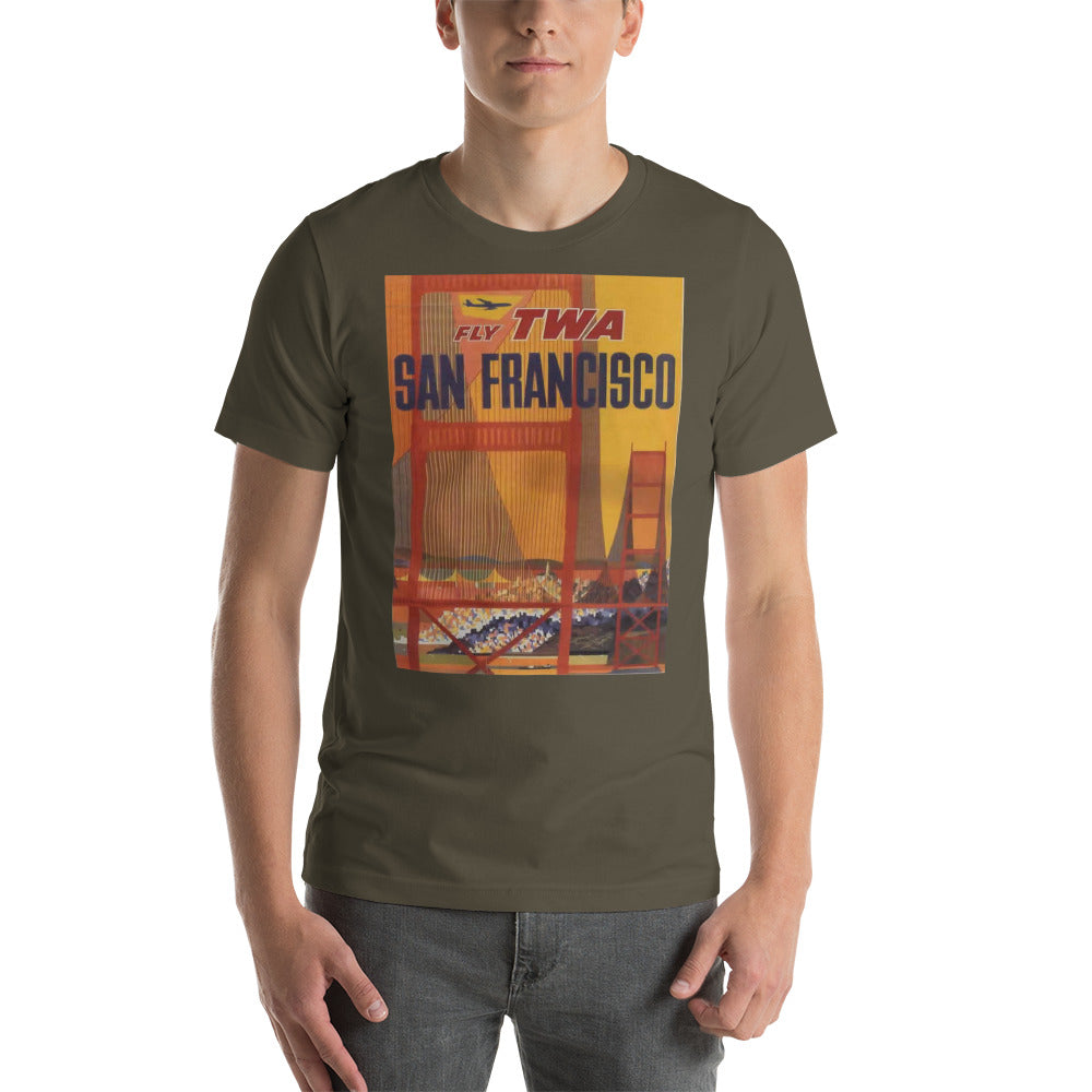 TWA San Francisco Vintage Travel Art