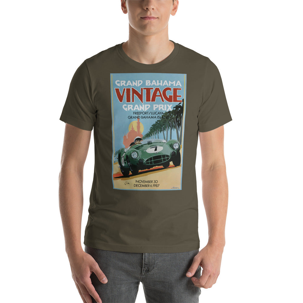 Grand Bahama Vintage Grand Prix Vintage Travel Art