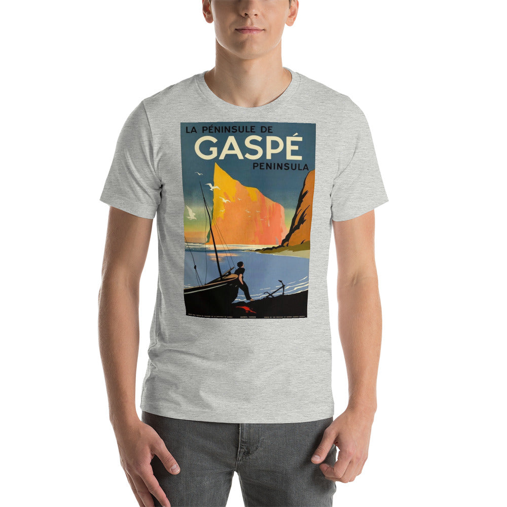 Gaspe Peninsula Vintage Travel Art