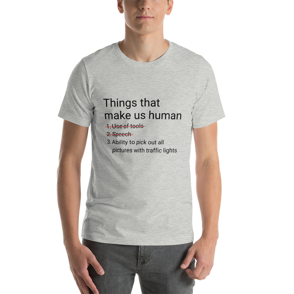 Things that make us human - Snarky Tee