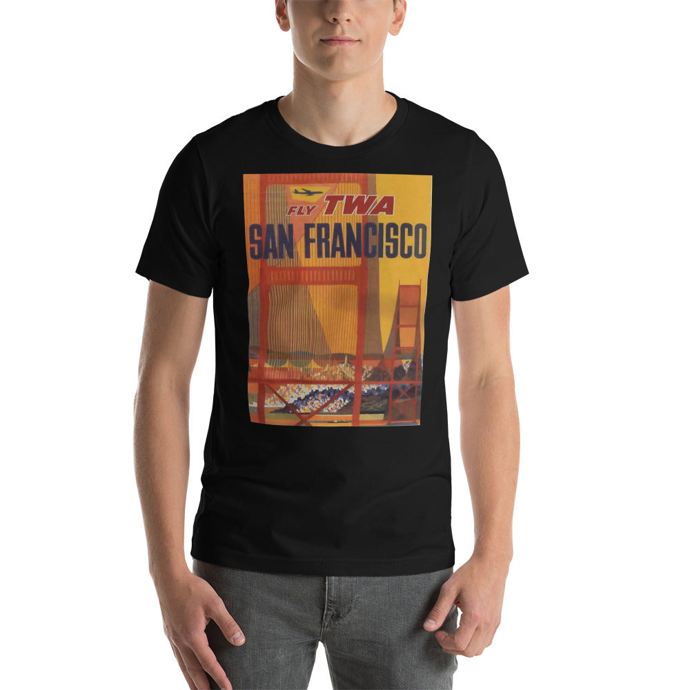 TWA San Francisco Vintage Travel Art