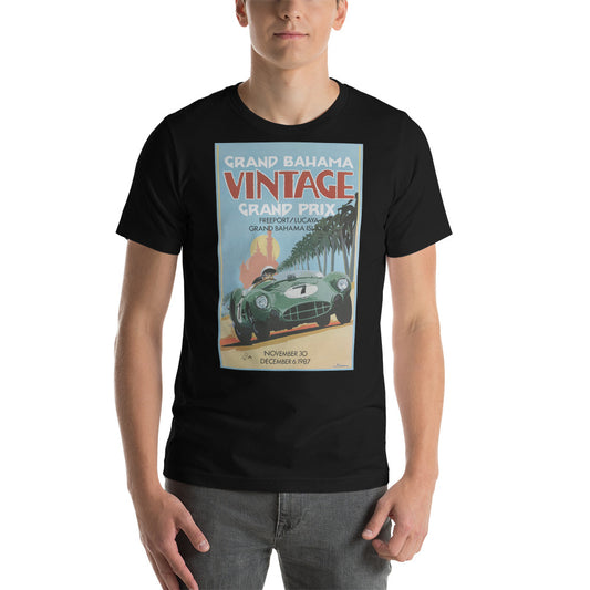 Grand Bahama Vintage Grand Prix Vintage Travel Art