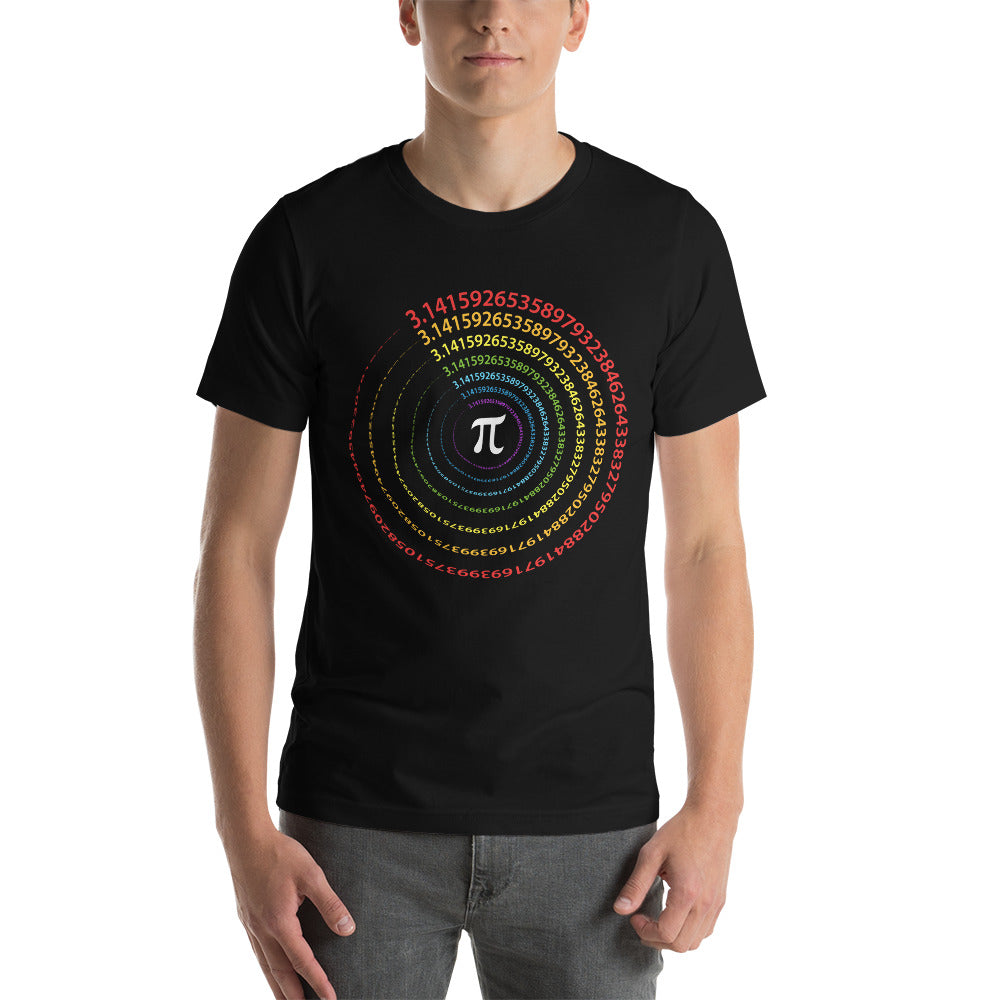 Pi Rainbow Circle - Snarky Tee