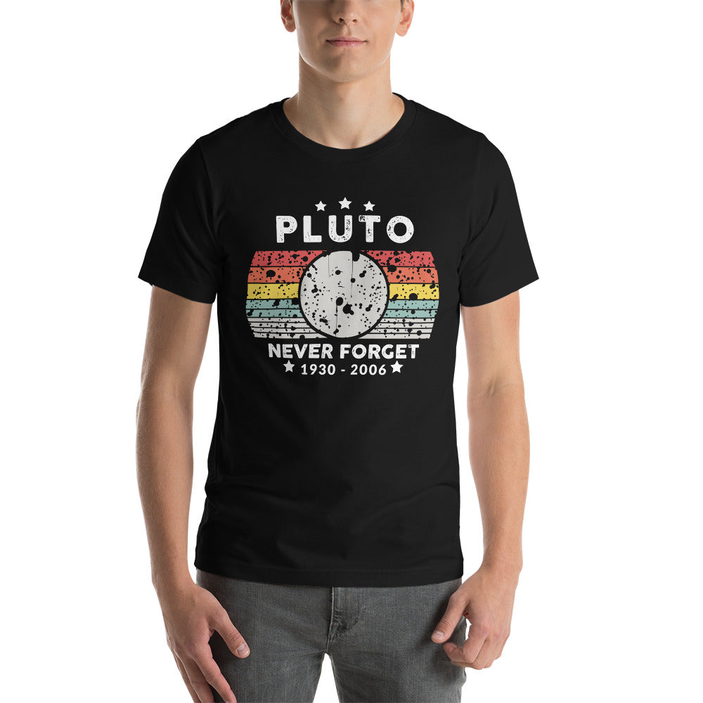 Pluto Never Forget - Snarky Tee