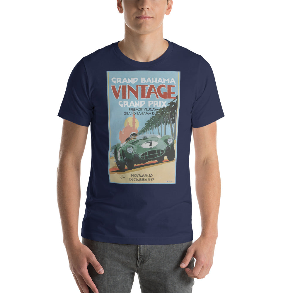 Grand Bahama Vintage Grand Prix Vintage Travel Art