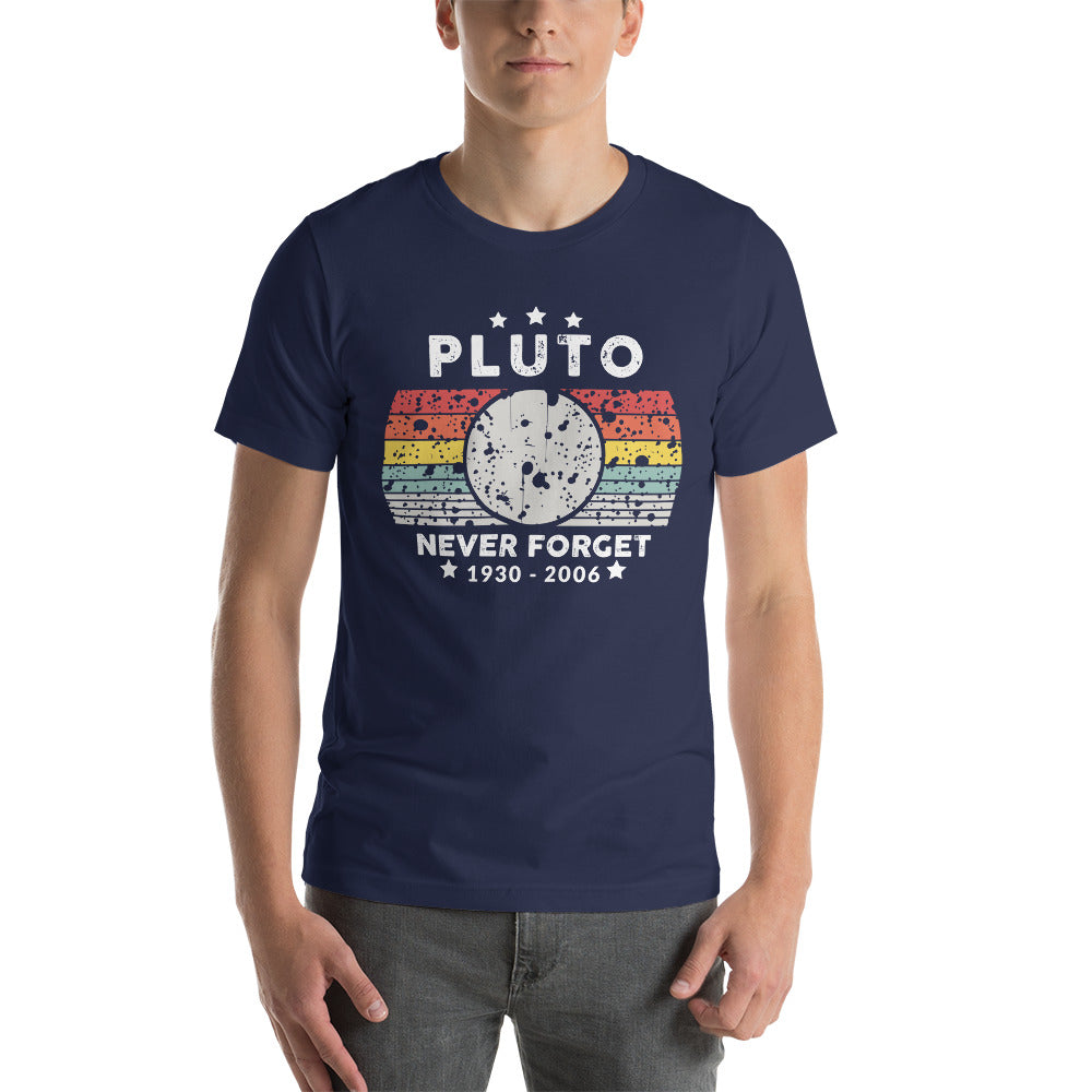 Pluto Never Forget - Snarky Tee