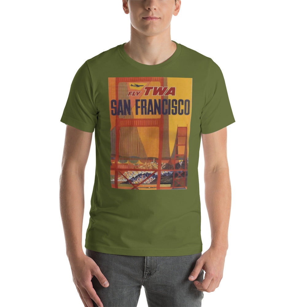 TWA San Francisco Vintage Travel Art