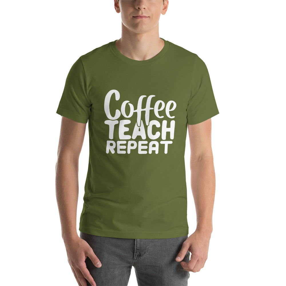 Coffee Teach Repeat- Snark Tee