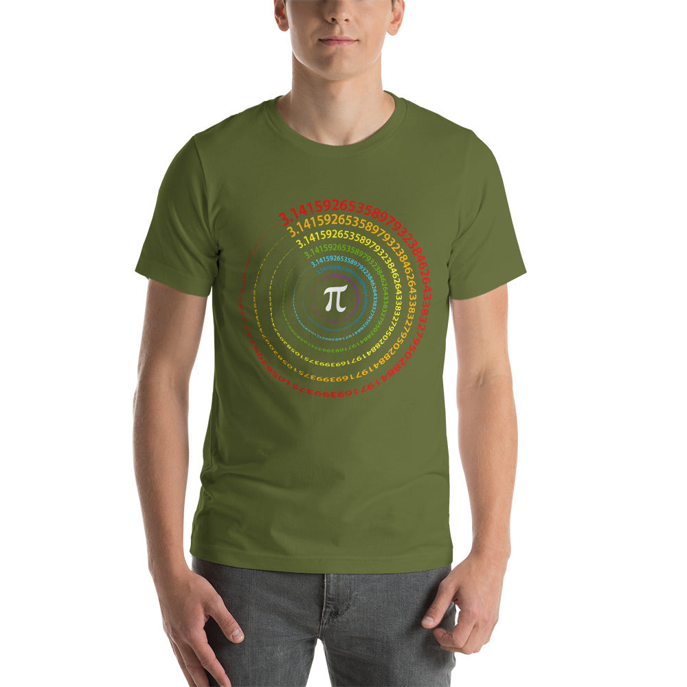 Pi Rainbow Circle - Snarky Tee