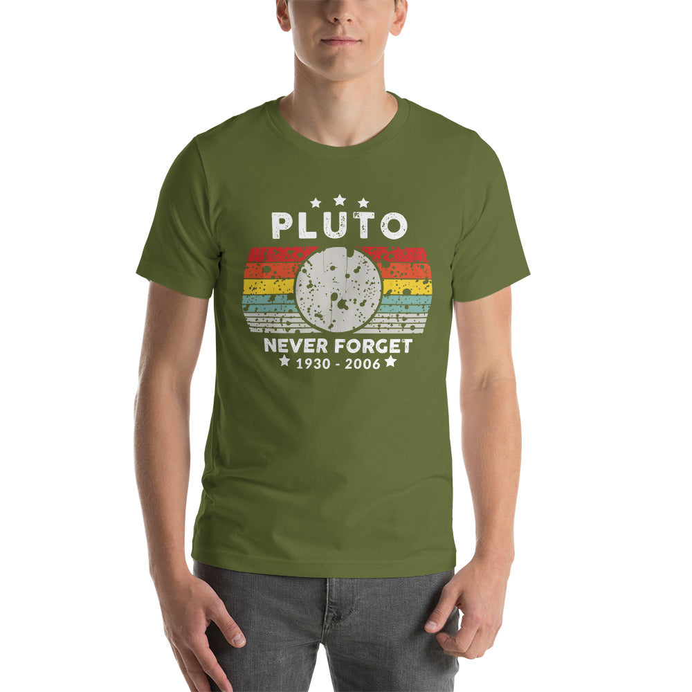 Pluto Never Forget - Snarky Tee