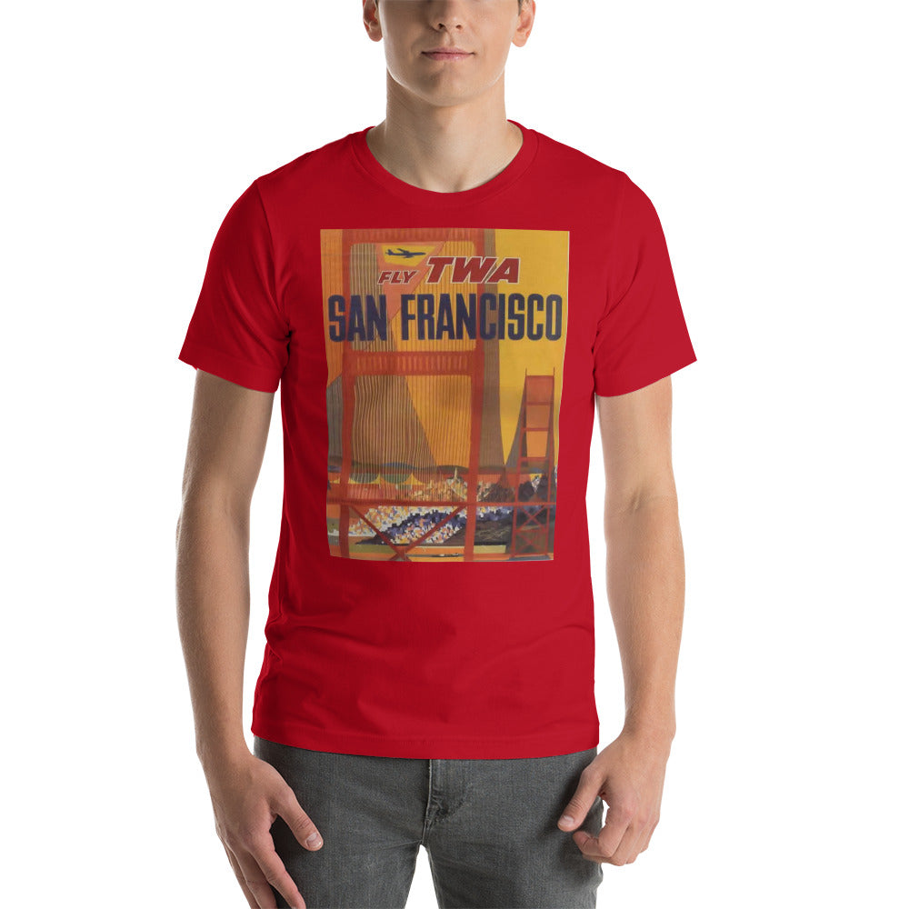 TWA San Francisco Vintage Travel Art