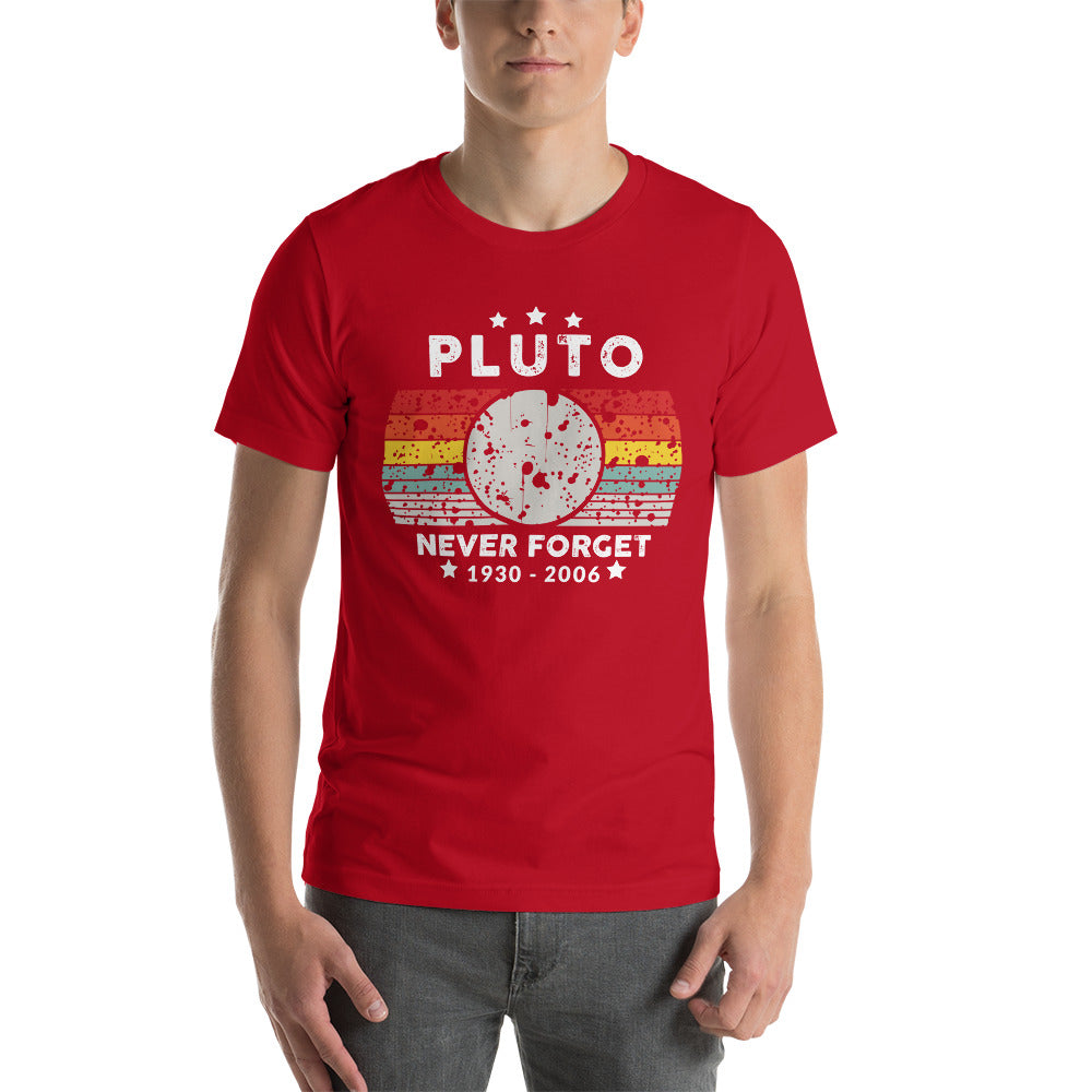 Pluto Never Forget - Snarky Tee